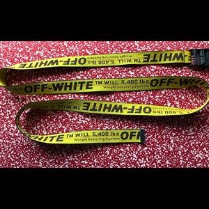 Off white belt